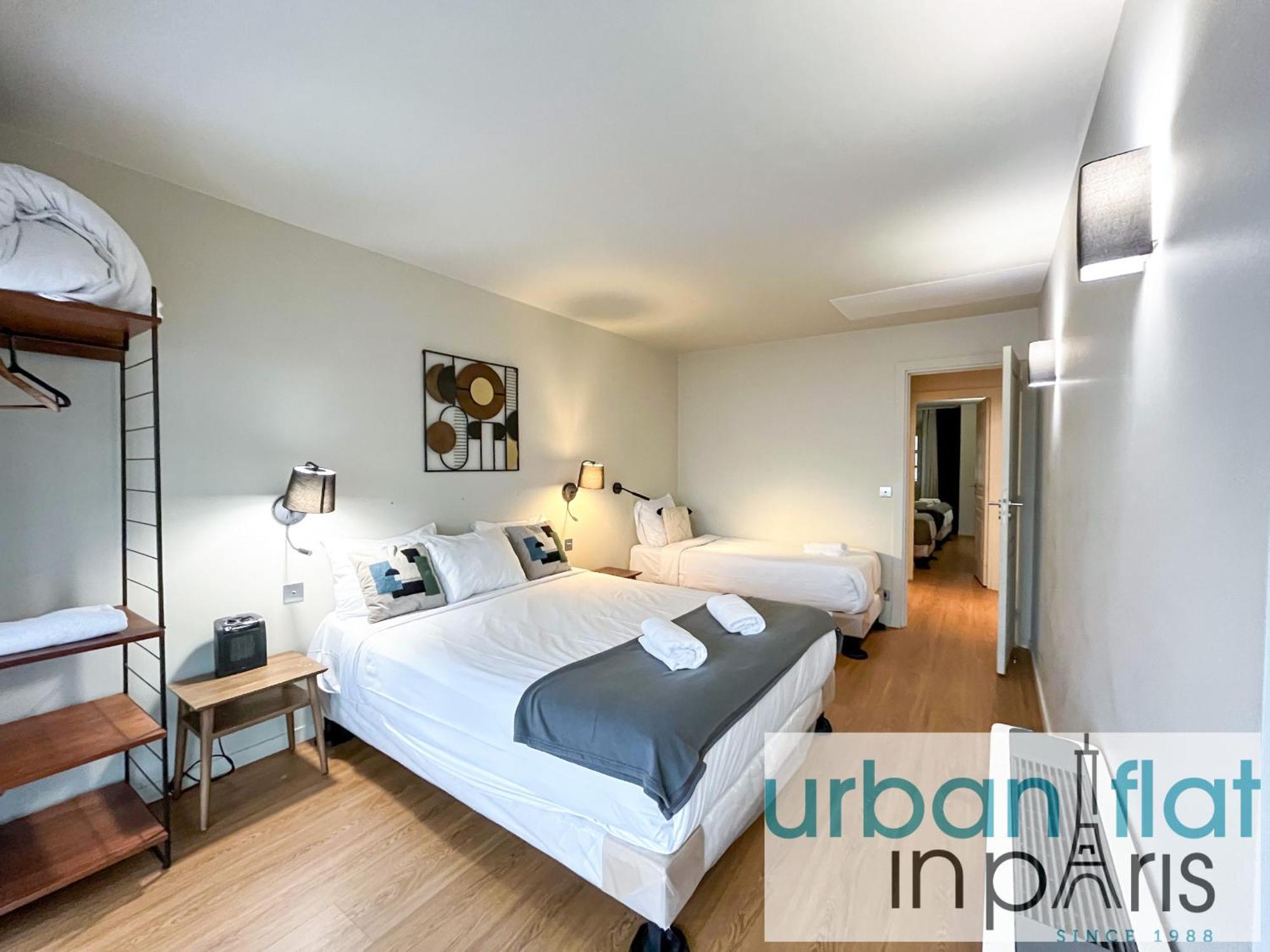 131 - Urban Brand New 110M2 Beautiful Flat In Montorgueil Lejlighed Paris Eksteriør billede